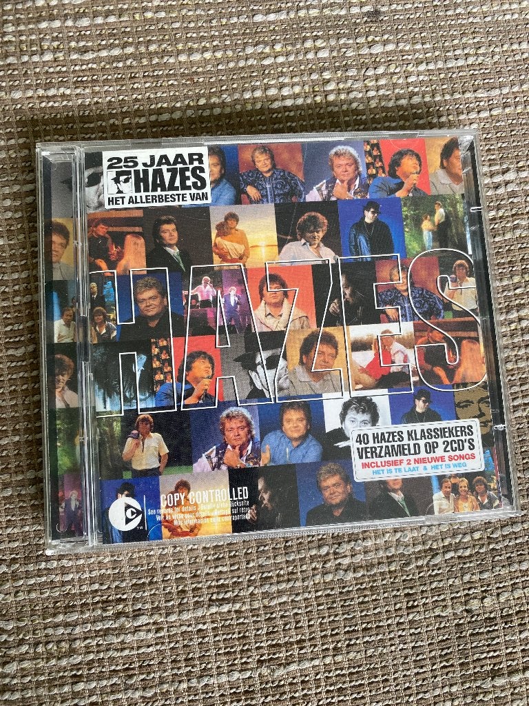 André Hazes - 25 Jaar Hazes: Het Allerbeste Van (2CD), Ophalen of Verzenden, Zo goed als nieuw, Levenslied of Smartlap, Inclusief boekje