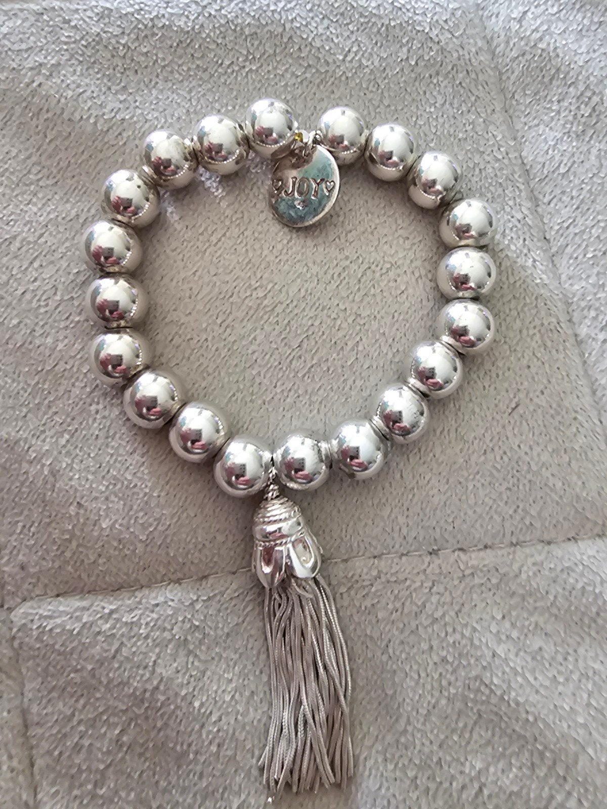 armband Joy, Sieraden, Tassen en Uiterlijk, Ophalen of Verzenden, Gebruikt, Zilver