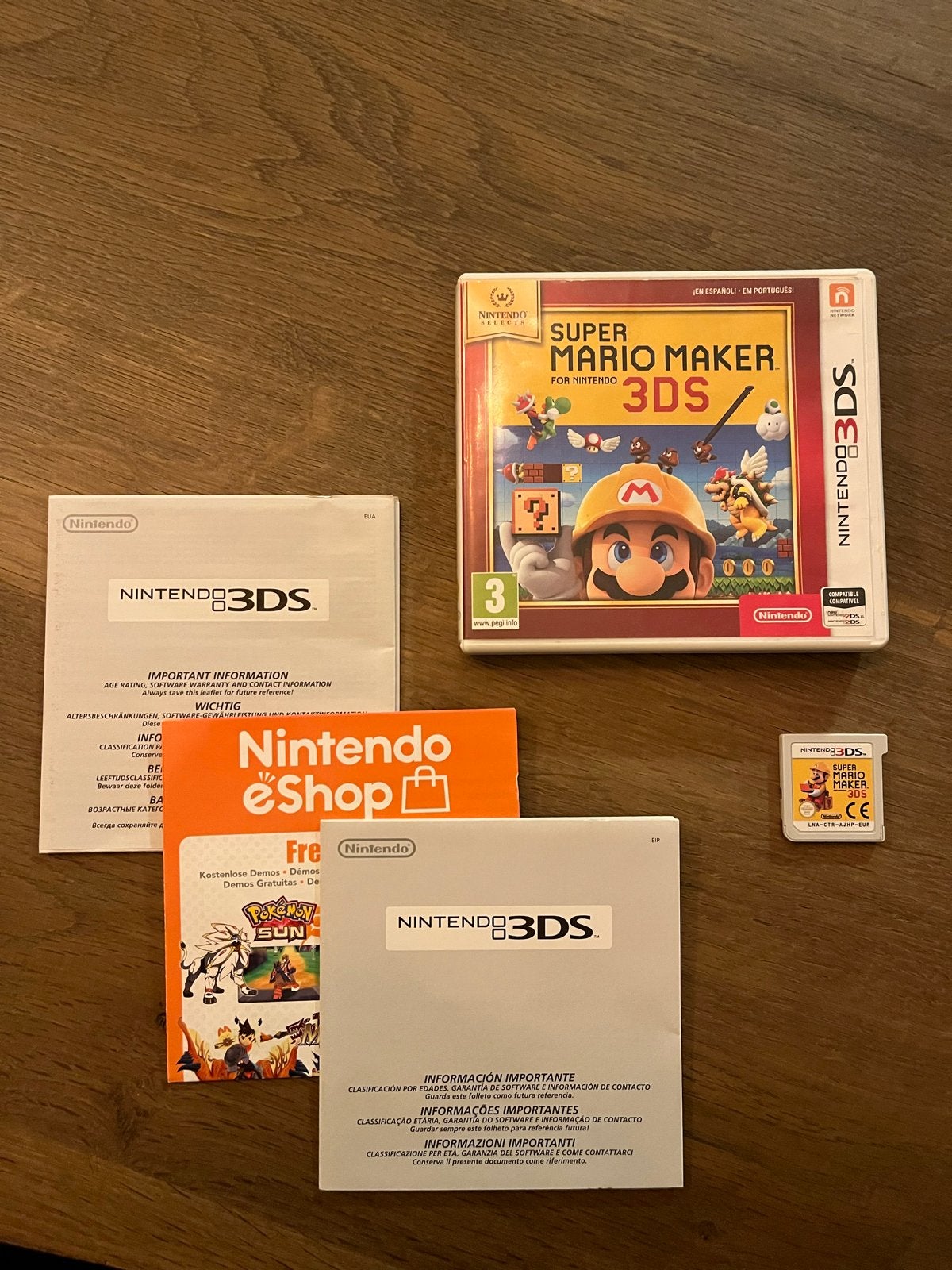 Super Mario Maker 3DS (Nintendo 3DS), Spelcomputers en Games, 1 speler, Ophalen of Verzenden, Zo goed als nieuw, Vanaf 3 jaar