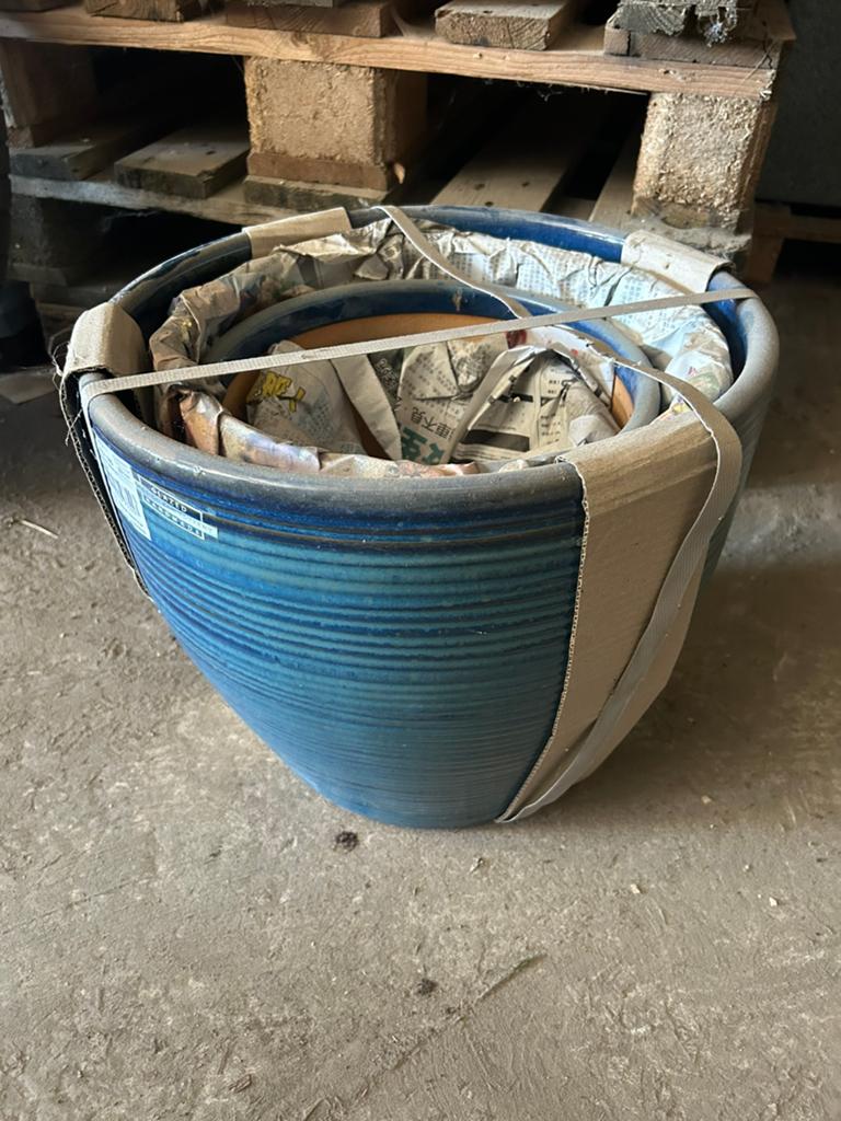 Sierpot voor terras, Tuin en Terras, Ophalen, Steen, Rond, Nieuw
