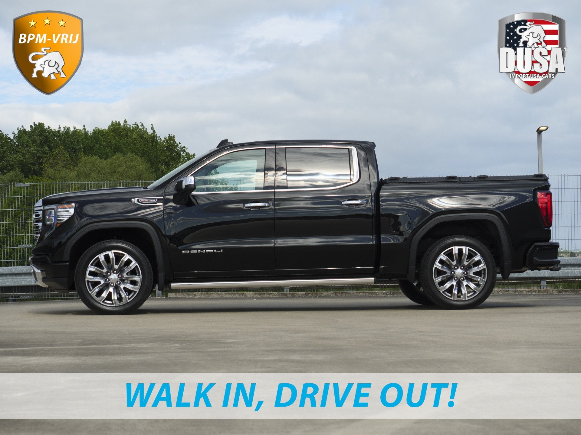 GMC 1500 sierra Denali | 6.2L V8 Leder | HUD | Bose Audio |, Auto's, Zwart, 426 pk, Zwart, Bedrijf