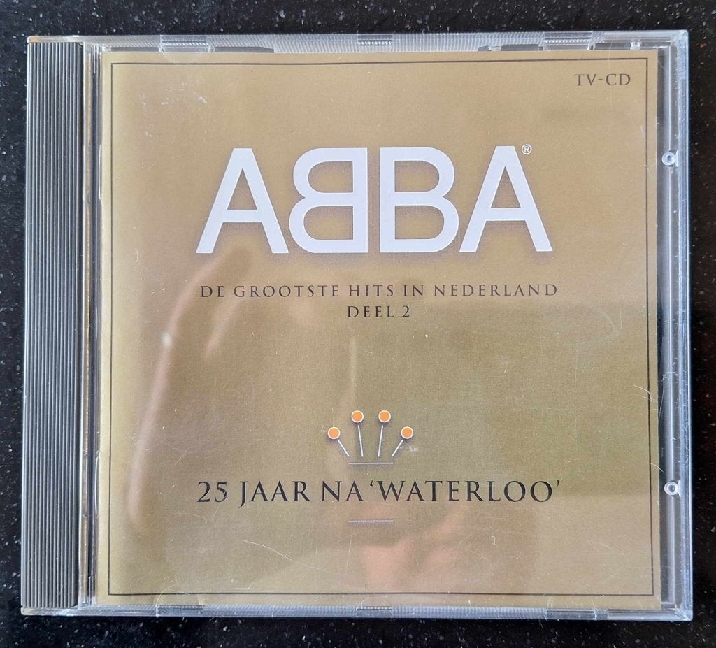 Te koop de originele CD 25 Jaar Na Waterloo Deel 2 van Abba., Cd's en Dvd's, Cd's | Pop, Pop, Inclusief doosje, Ophalen of Verzenden