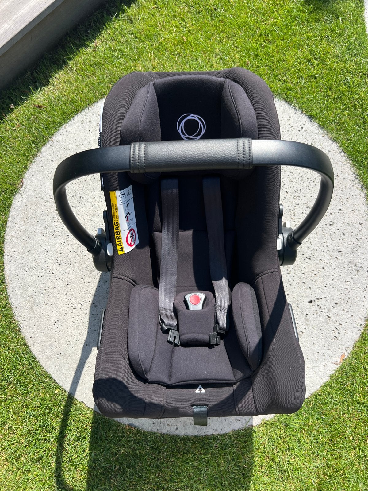 Bugaboo Turtle Air autostoel met Isofix base, Gebruikt, Zijbescherming, Isofix, 0 t/m 13 kg