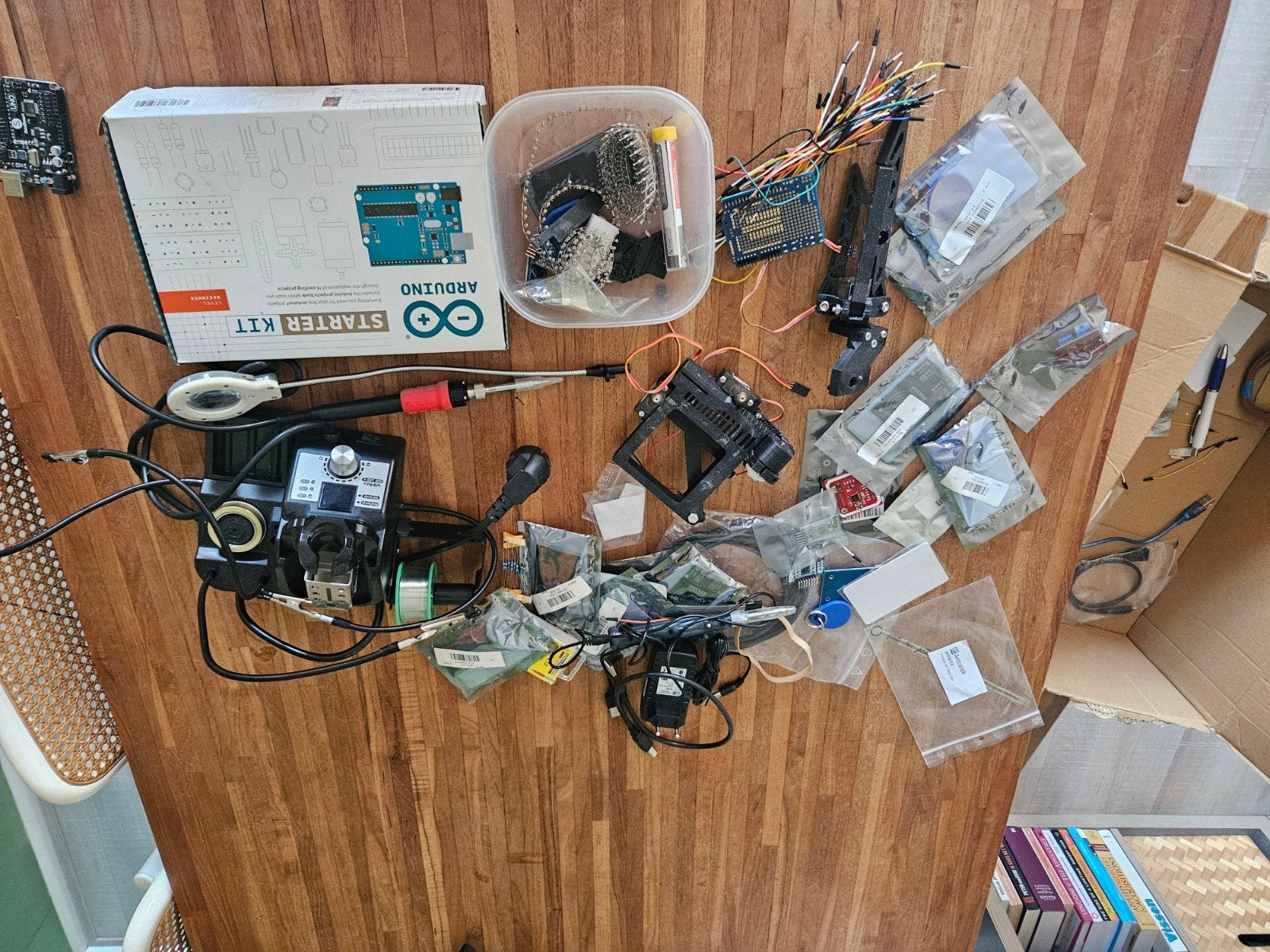 Groot Arduino pakket met soldeerstation en starter kit, Ophalen