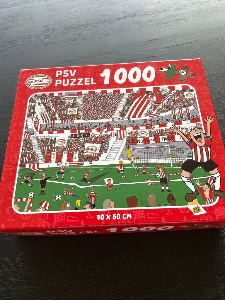 PSV Puzzel 1000 stukjes - Voetbalstadion, Ophalen of Verzenden, Zo goed als nieuw