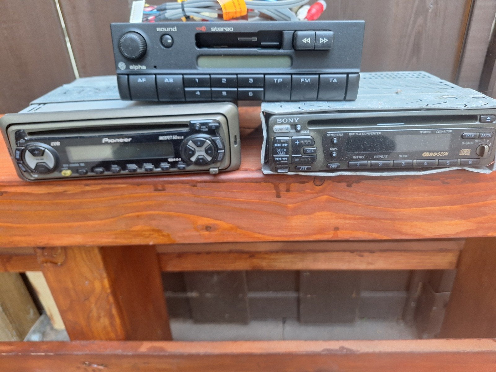 Autoradio's, Auto diversen, Ophalen