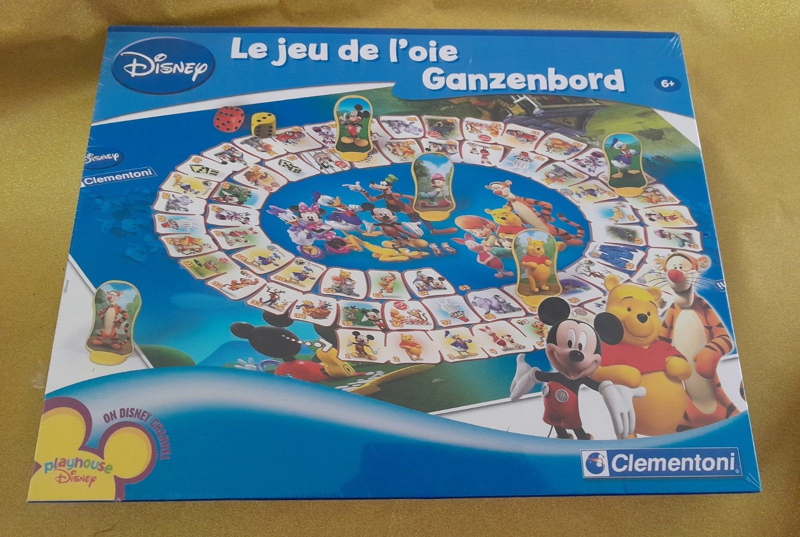 nieuw Clementoni Disney ganzenbord, Ophalen of Verzenden, Nieuw