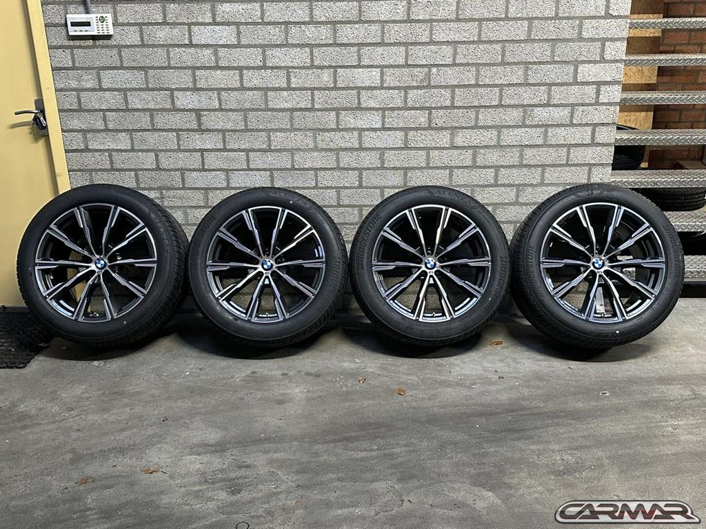 20" Originele BMW X5 G05 wielen | Bridgestone | DEMO Breedse, Ophalen, Gebruikt, -, -