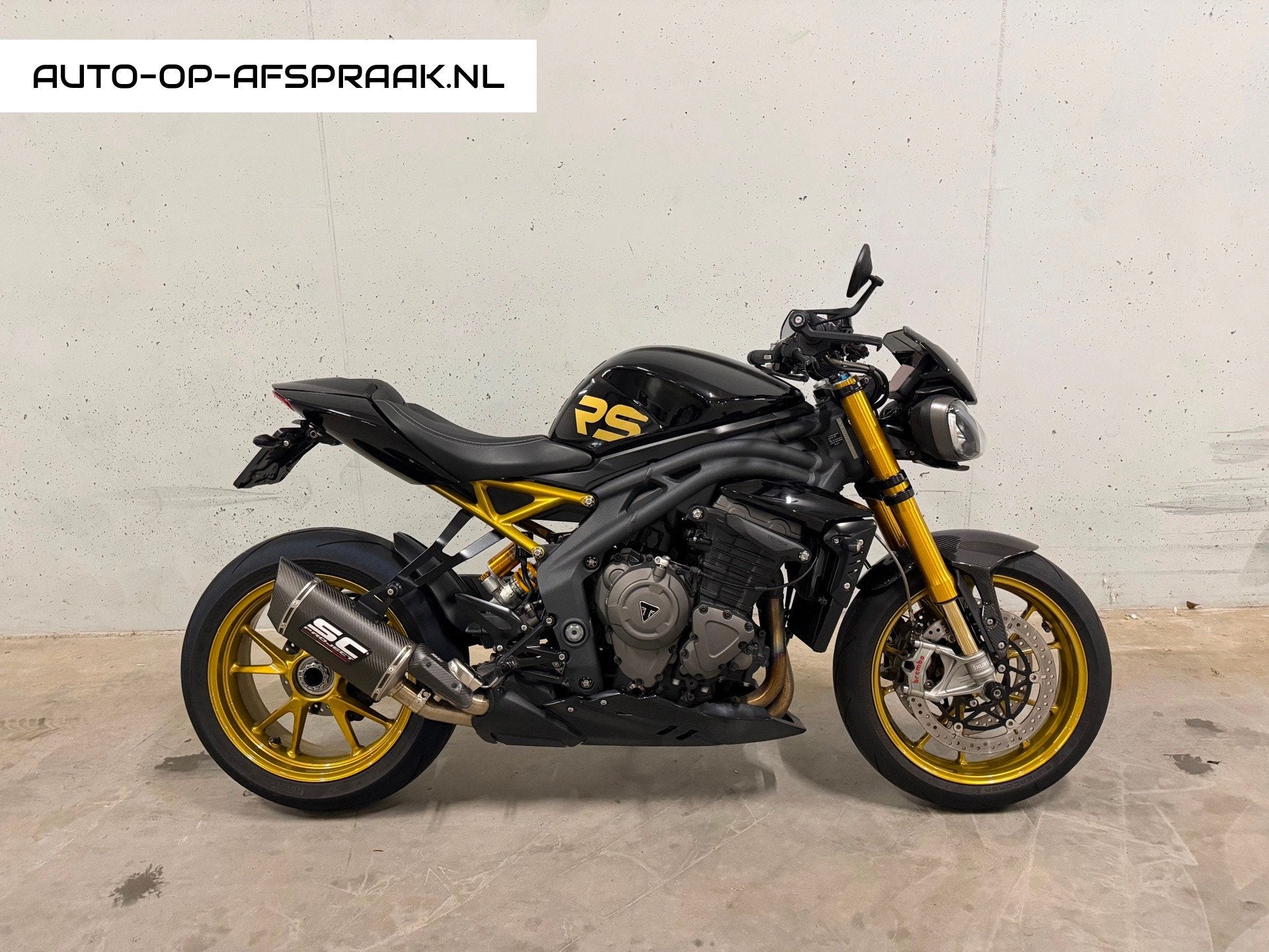 Triumph Speed Triple 1200 RS ABS SC Project Bluethooth, Motoren, Info@triumph.com, 1160 cc, ABS, Meer dan 35 kW