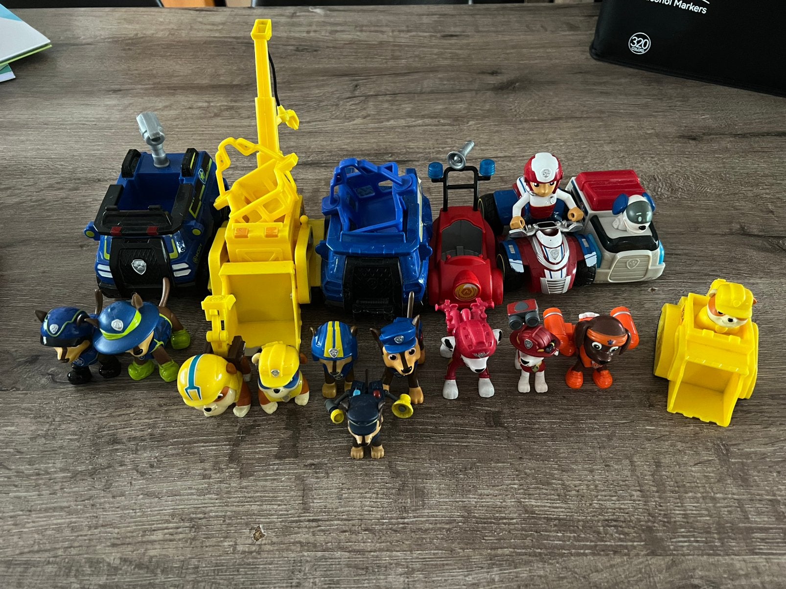 Pawpatrol set, Ophalen of Verzenden, Gebruikt