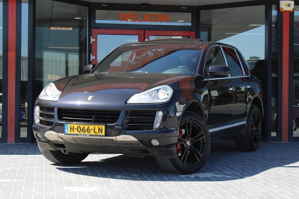 Porsche Cayenne 3.6 Bose Audio, Schuif/kanteldak, Trekhaak,, Cayenne, Zwart, 3598 cc, Leder