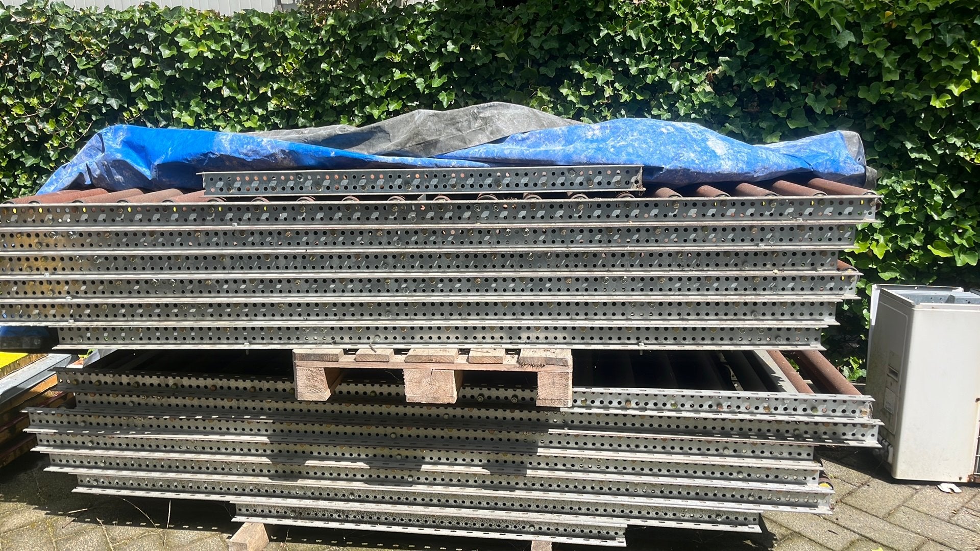 Rollerbaan, Doe-het-zelf en Verbouw, Steigers, Ophalen, Gebruikt, Overige typen, 2 tot 5 meter