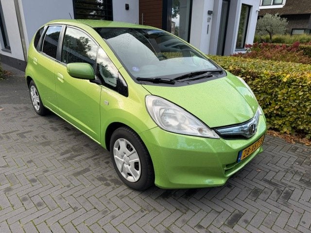 Honda Jazz 1.4 Hybrid Business Mode, Auto's, Euro 5, Stof, Gebruikt, Zwart
