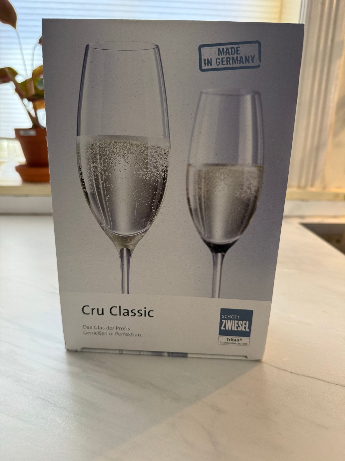 Schott Zwiesel Cru Classic champagneglas 2 stuks - Nieuw, Huis en Inrichting, Glas of Glazen, Overige merken, Nieuw, Ophalen of Verzenden