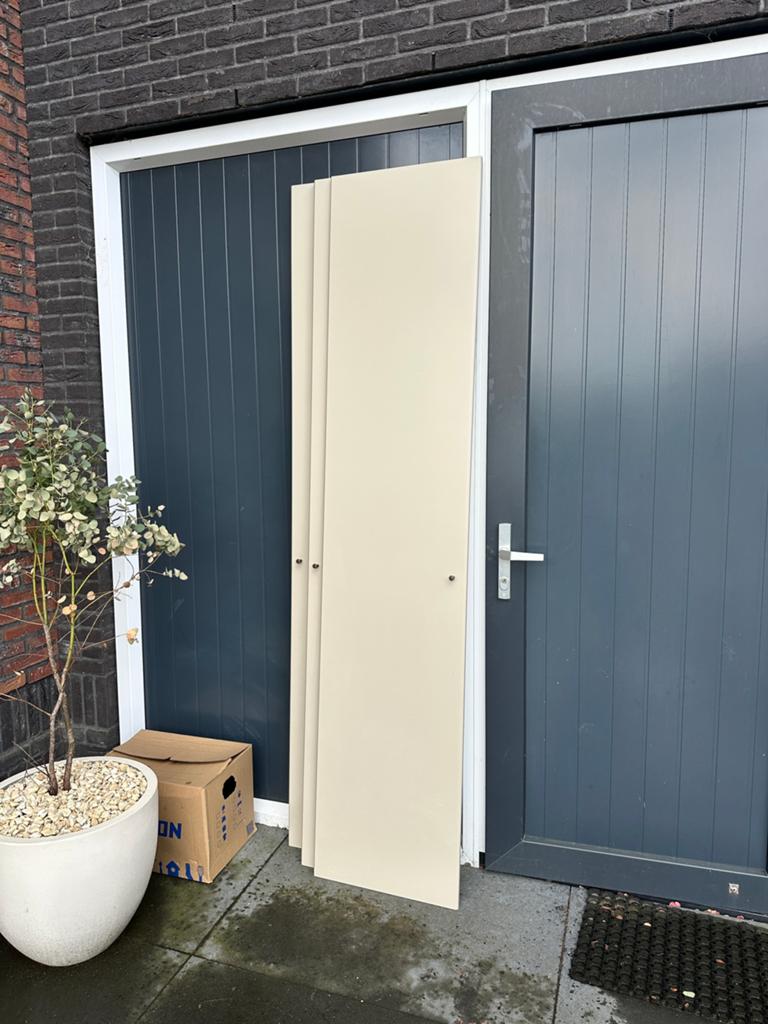4x IKEA Reinsvoll 50x229 grijs beige, Huis en Inrichting, Kasten | Kledingkasten, Ophalen, Gebruikt, 200 cm of meer, 50 tot 100 cm
