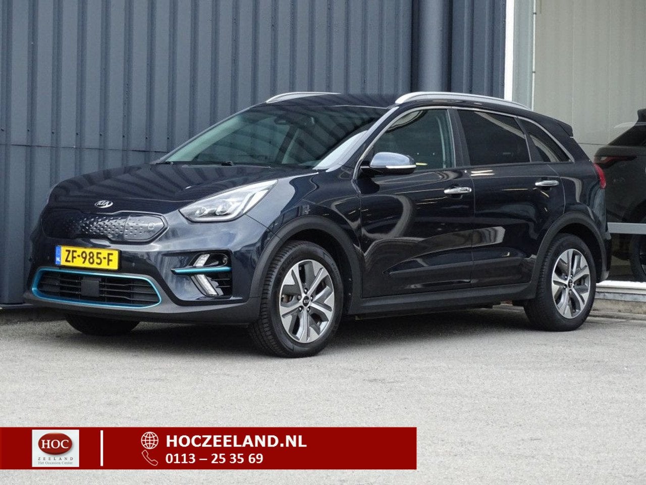 Kia e-Niro ExecutiveLine 64 kWh Incl. BTW | LED | Stoelkoeli, Auto's, Gebruikt, 1712 kg, Blauw, 630 min