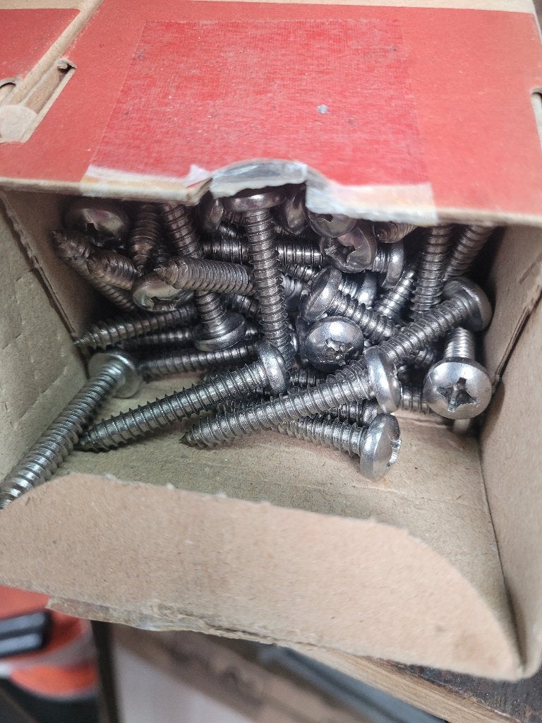 Rvs bolkop schroeven, Schroeven, Nieuw, Ophalen of Verzenden, Minder dan 50 mm