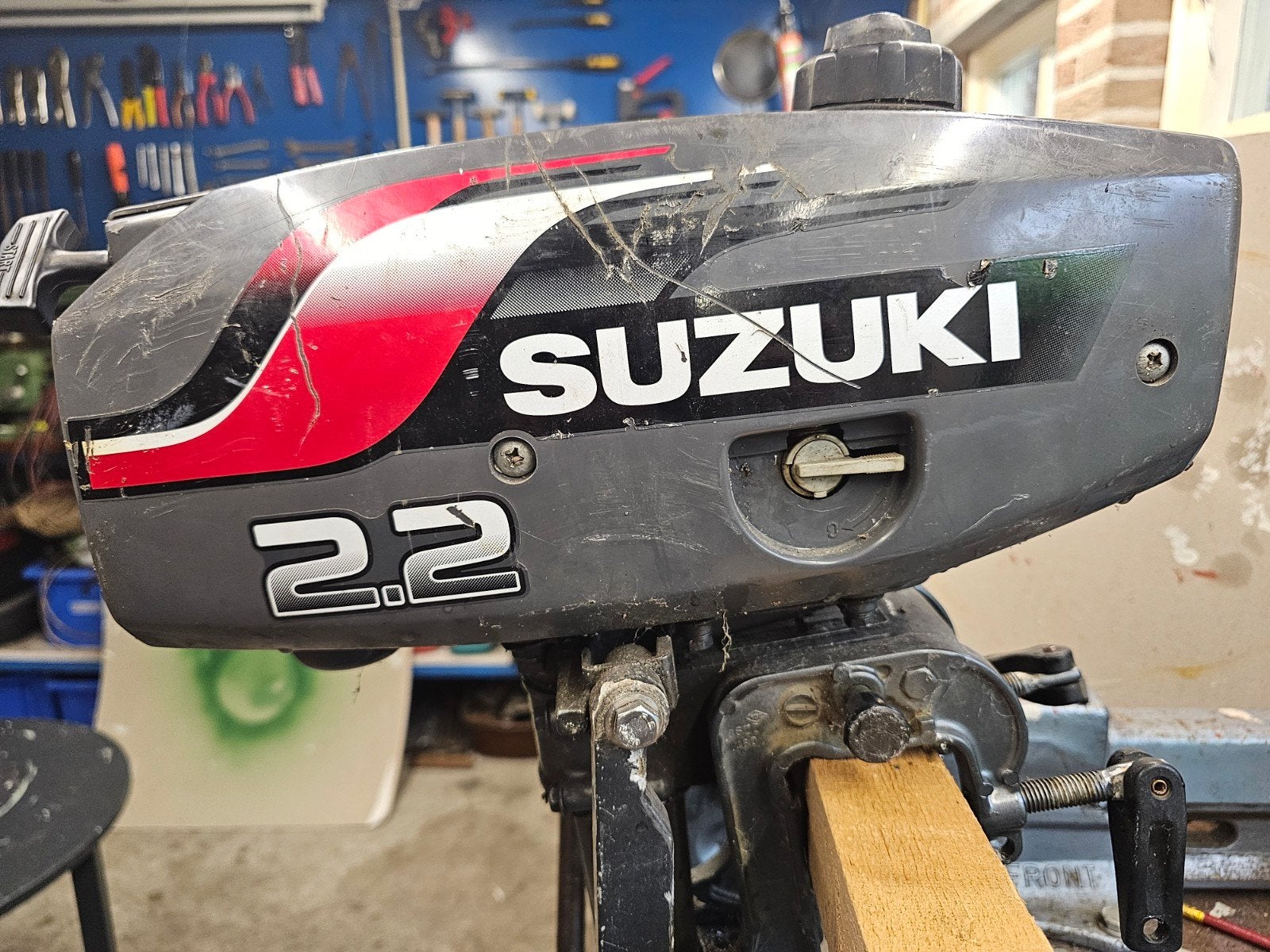 Buitenboordmotor suzuki 2,2 pk, Ophalen