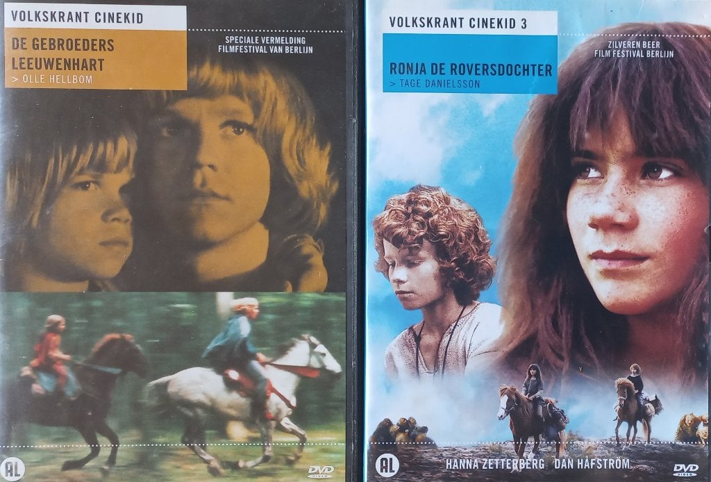 Ronja de roversdochter + Gebroeders Leeuwenhart - Lindgren, Scandinavië, Verzenden, Alle leeftijden, Zo goed als nieuw