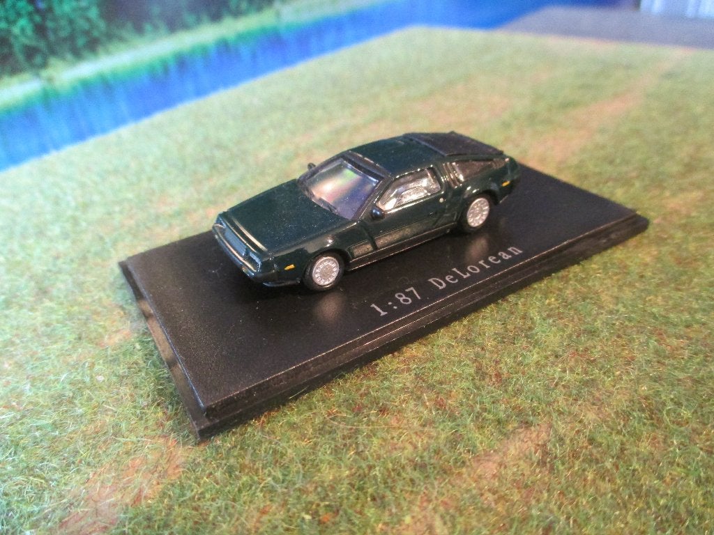 DMC DeLorean LK-81 - NPE donkergroen, Ophalen of Verzenden, Nieuw, Auto, Rietze
