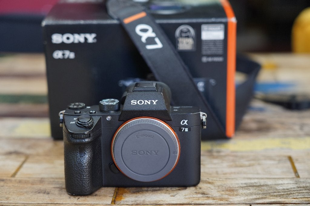 Sony A7III, Audio, Tv en Foto, Ophalen, Gebruikt, Kantelbaar/draaibaar scherm, Accu