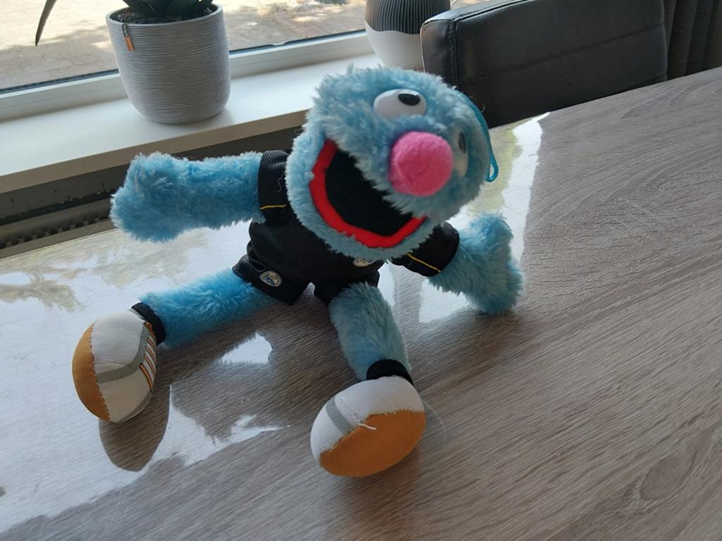 Grover knuffel van Sesamstraat, Gebruikt, Overige merken, Overige karakters, Overige typen