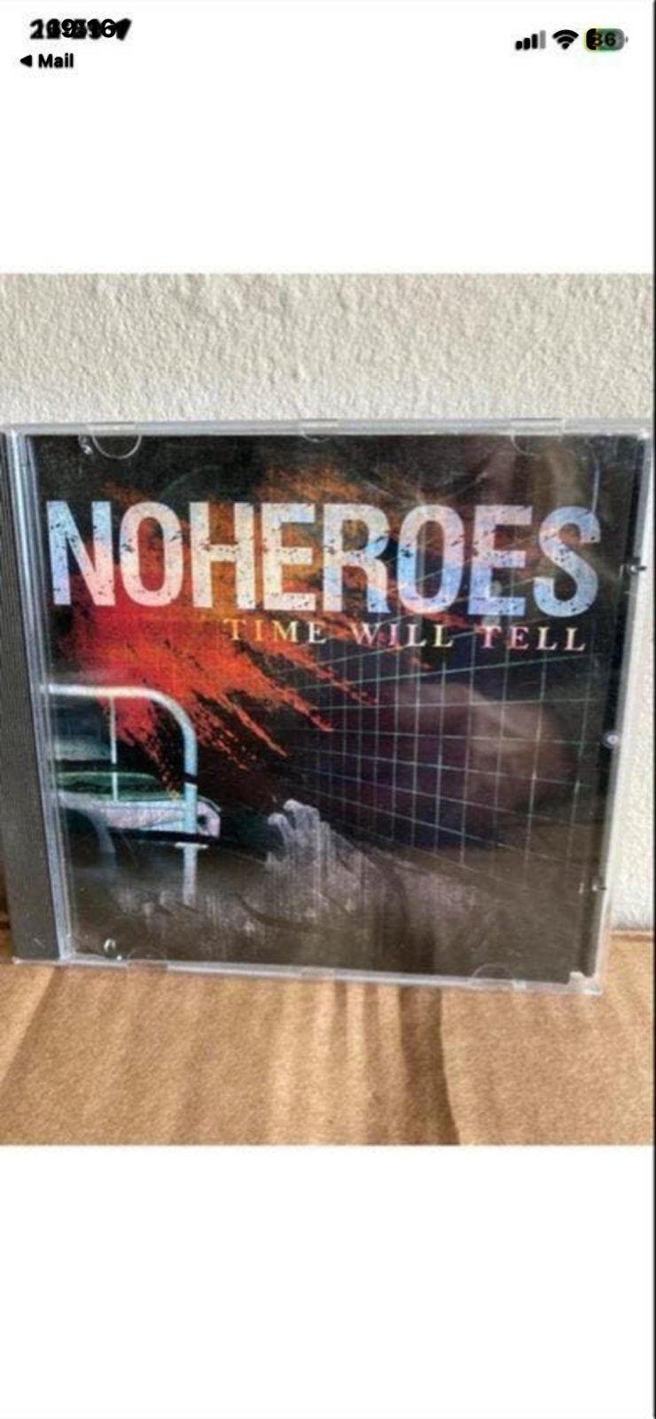 Noheroes - Time Will Tell CD, Ophalen of Verzenden, Gebruikt, Album, Inclusief doosje