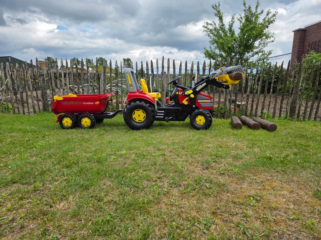 Traptractor traptrekker, Kinderen en Baby's, Speelgoed | Speelgoedvoertuigen, Zo goed als nieuw, Ophalen