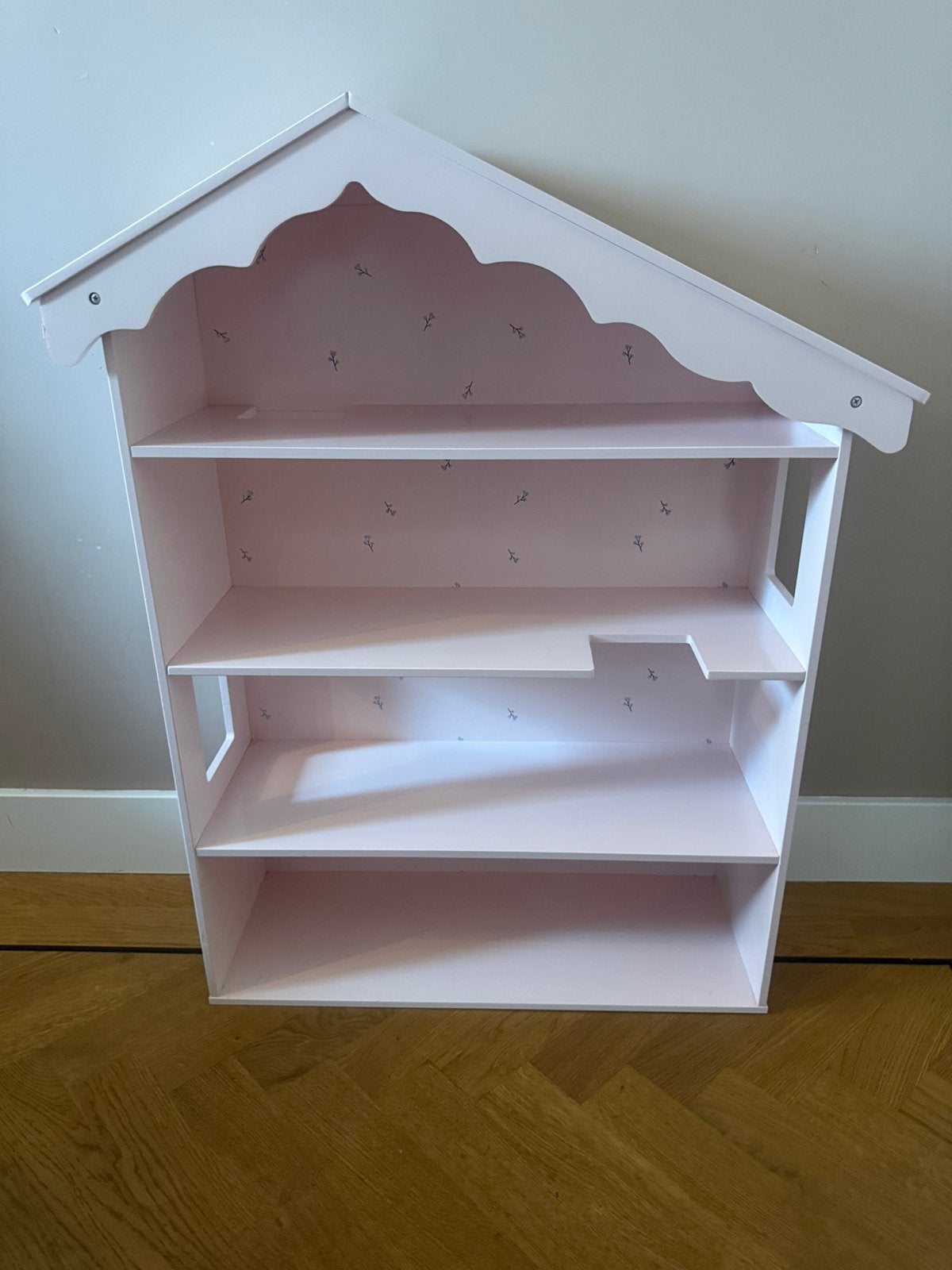 Poppenhuis Petite Amélie licht roze, Ophalen, Gebruikt, Poppenhuis