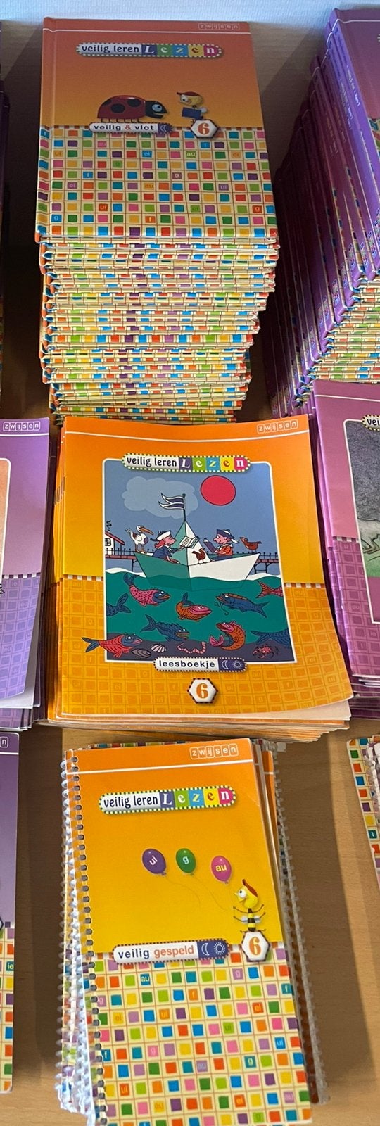 Veilig leren lezen zon/maan 6 boeken, Ophalen of Verzenden, Gelezen, Overige niveaus, Nederlands