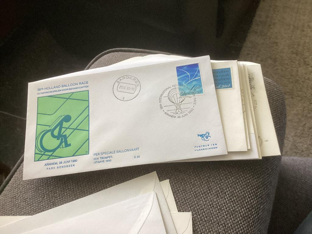 No2156 Trompet S36 Garderen Nederland jaargangen fdc 1963, Postzegels en Munten, Ophalen, Onbeschreven, Nederland