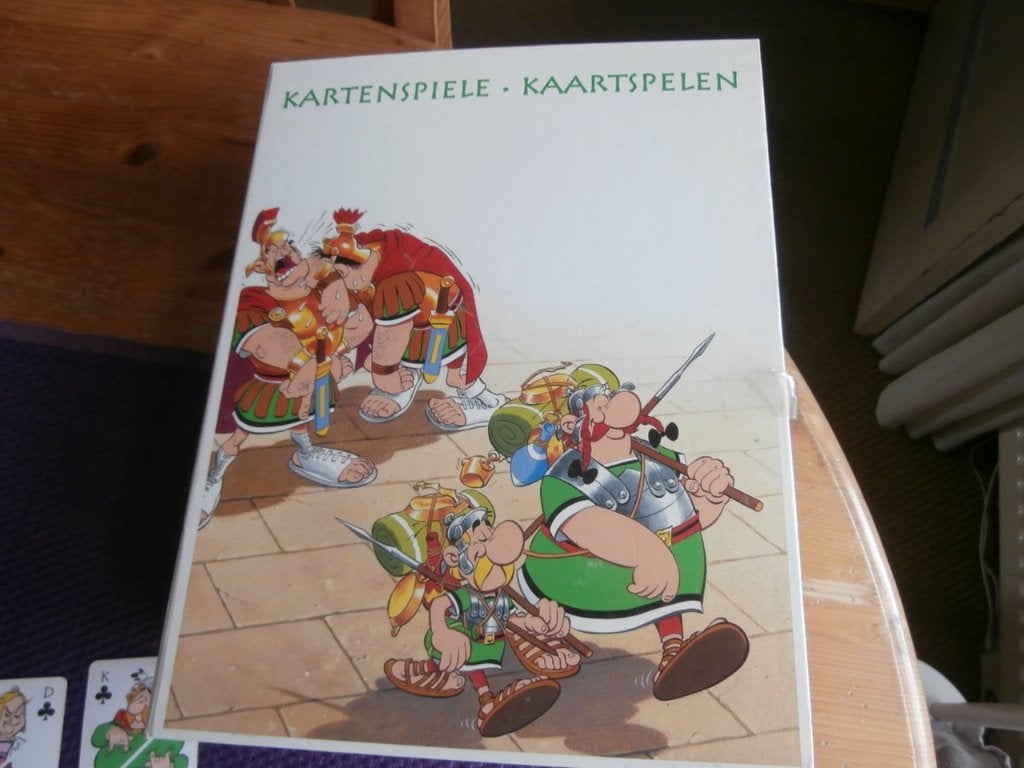 Spel kaartspelen Asterix en Obelix Atlas Collections stripfi, Ophalen of Verzenden, Zo goed als nieuw, Atlas Collections
