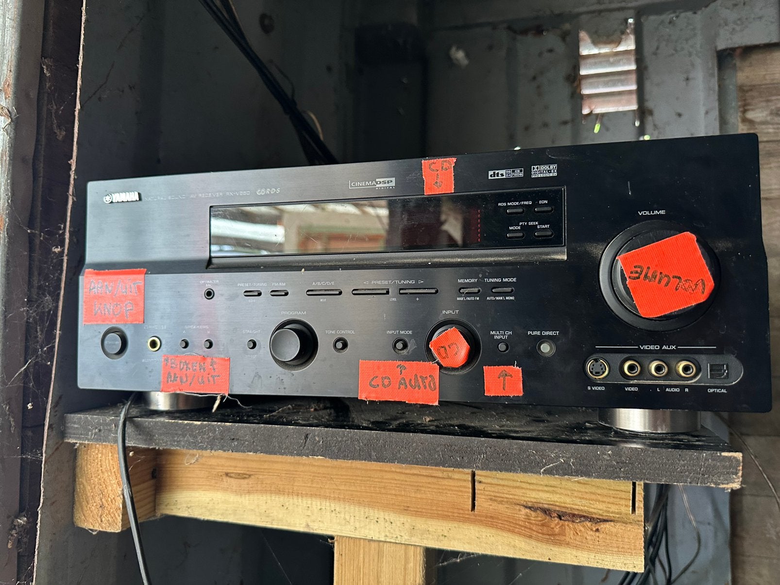 Yamaha RX-V650, Gebruikt, Yamaha, Ophalen of Verzenden, 60 tot 120 watt