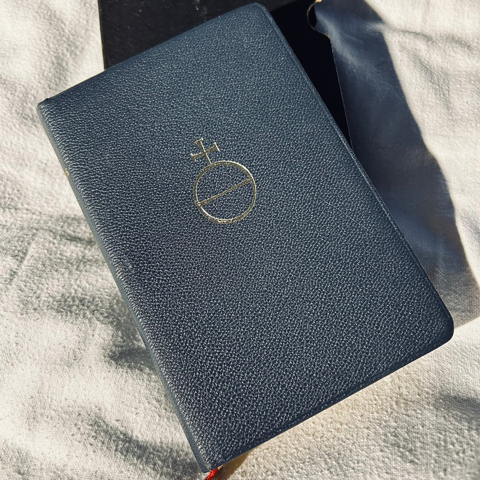 Antieke Duitse bijbel 1958, the Oremus, gebeden gezangenboek, Ophalen of Verzenden, Gelezen