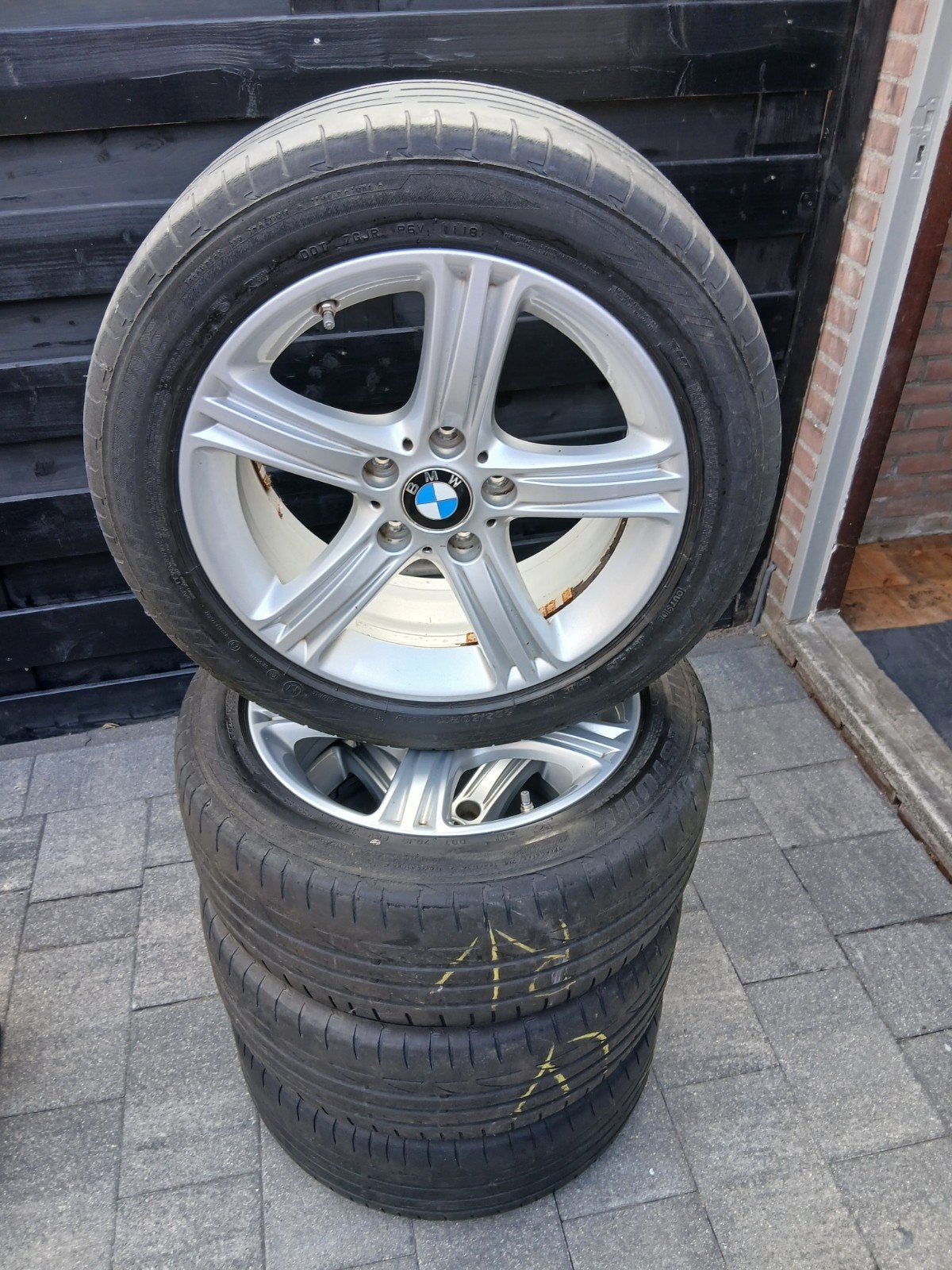 origineel BMW 3-serie f31 zomervelgen 17inch, Auto-onderdelen, Banden en Velgen, Banden en Velgen, 17 inch, 225 mm, Winterbanden