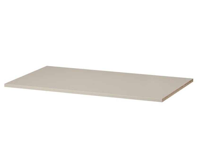 Ikea Kastplank Komplement PAX Kast – Grijsbeige – 100x58cm, Ophalen, Nieuw, Scandinavisch, 50 tot 100 cm