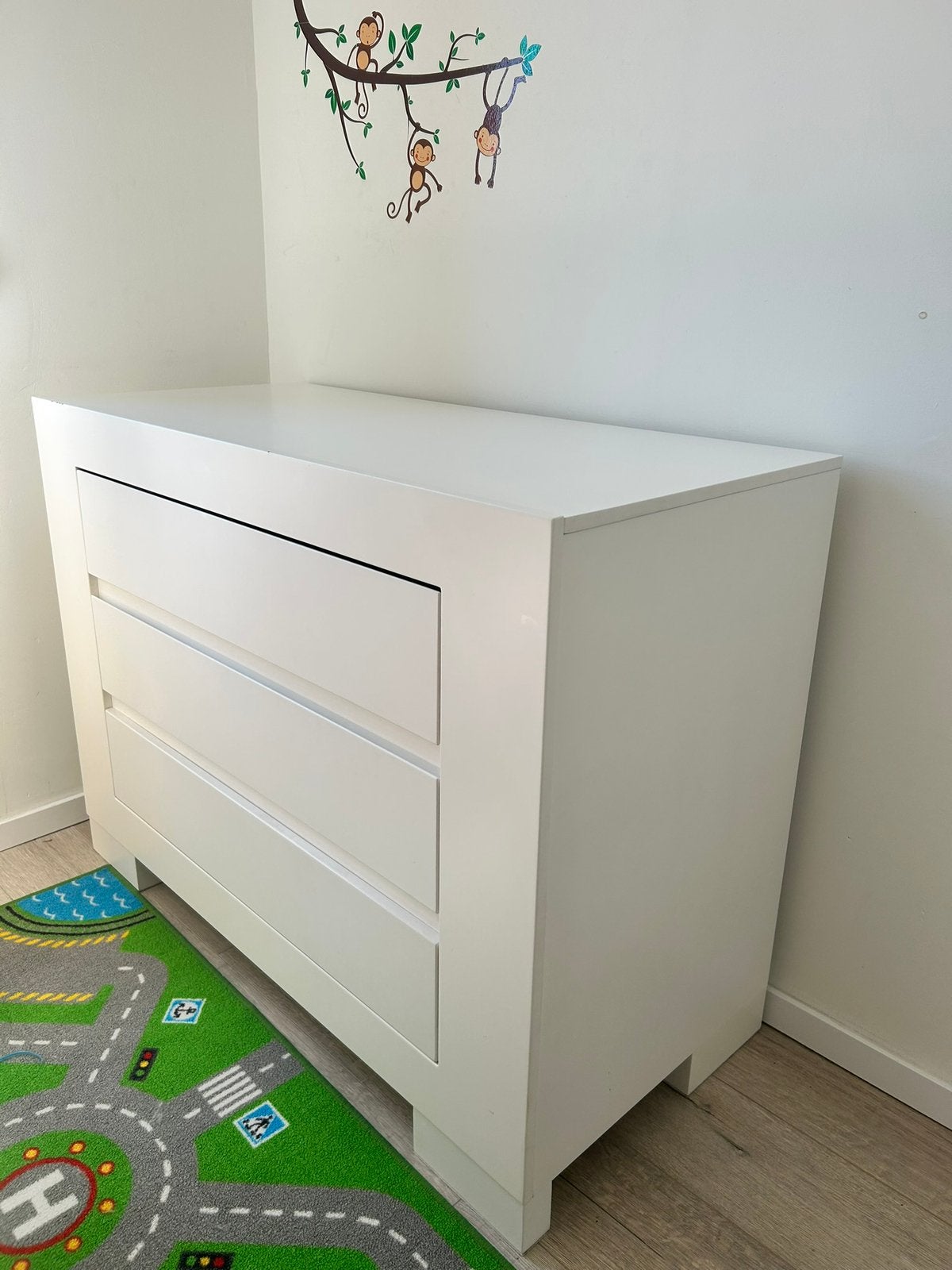 Komode kinderkamer babykamer wit, Ophalen, Gebruikt, Jongetje of Meisje