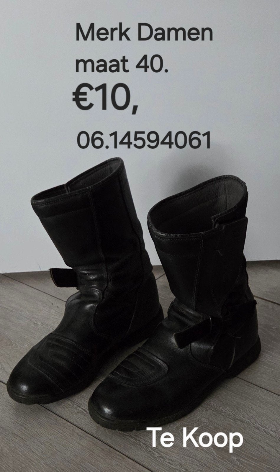 Motor laarzen Merk Daman € 10,, Ophalen of Verzenden