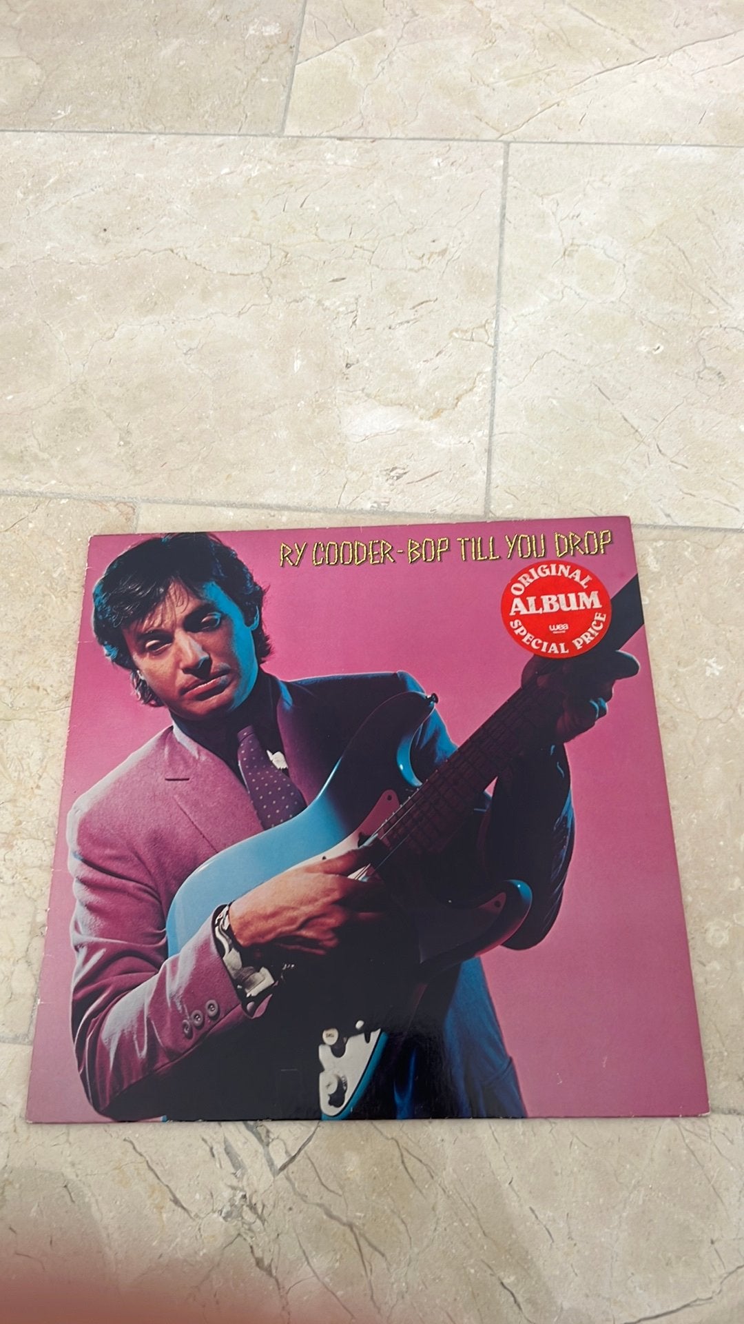 LP Ry Cooder bop till you drop, Cd's en Dvd's, Ophalen of Verzenden, Zo goed als nieuw, 12 inch, Poprock
