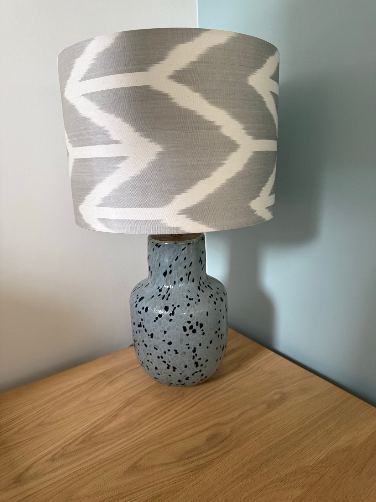 Madame Garage lamp (kap en voet), Ophalen, Gebruikt, Stof, 50 tot 75 cm