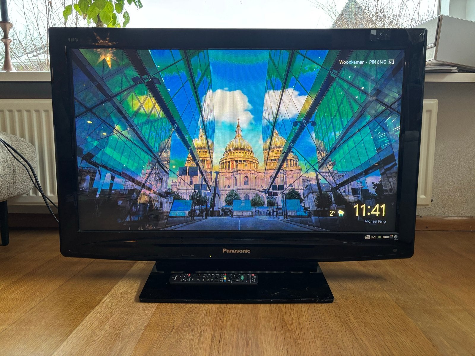 Panasonic TX-P37C10E Plasma TV - 37 inch HD Ready, Ophalen, Gebruikt, Panasonic, 50 Hz