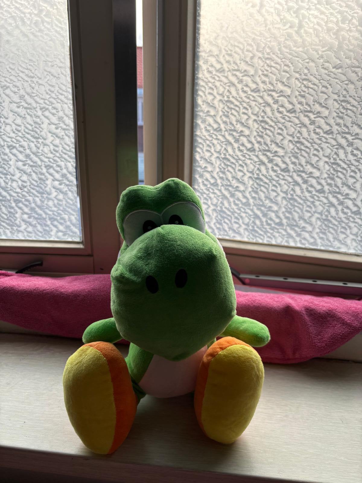 Yoshi knuffel nieuw, Groen, Overige typen, Ophalen of Verzenden, Zo goed als nieuw