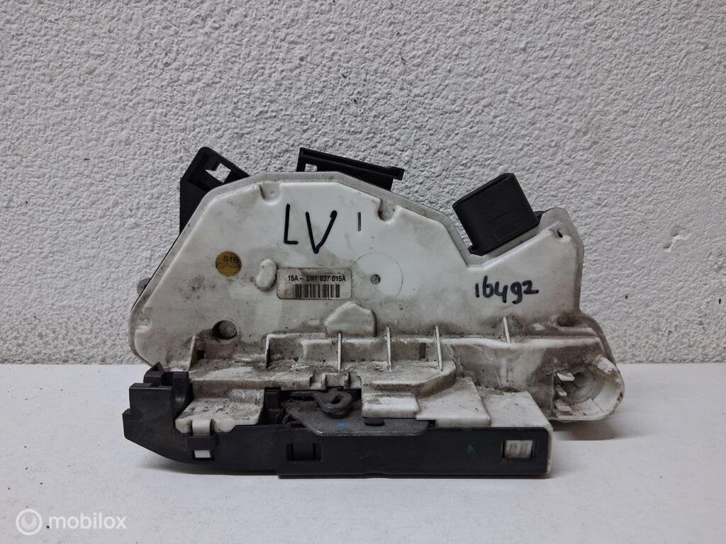 Deurslot mechaniek Lv Seat Ibiza 6L ('02-'09) 5N1837015A, Gebruikt, Ophalen of Verzenden, Seat