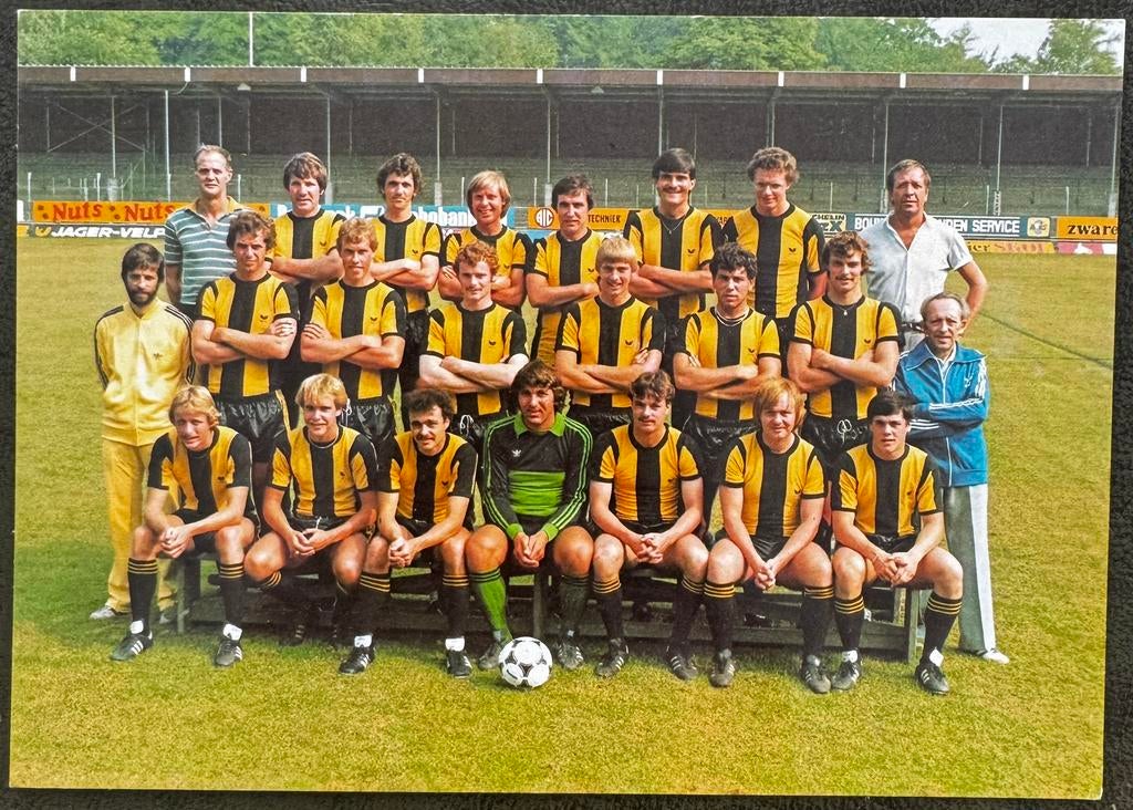 Vitesse 1980-1981, Ophalen of Verzenden, Zo goed als nieuw, Vitesse, Spelerskaart