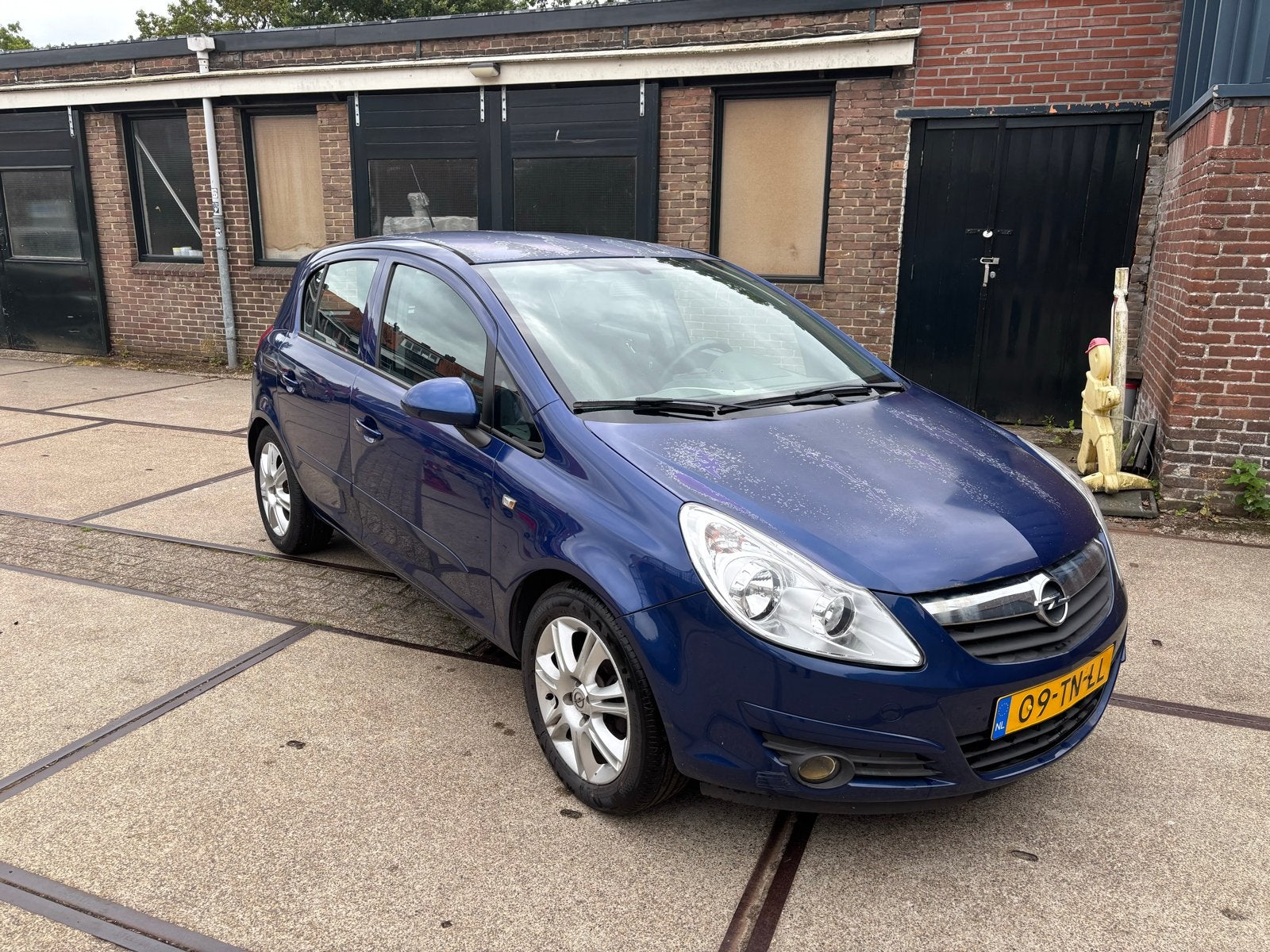 Opel Corsa 1.4 16V 5D WR 2006 Blauw, Auto's, Opel, Voorwielaandrijving, 1063 kg, 4 cilinders, Blauw