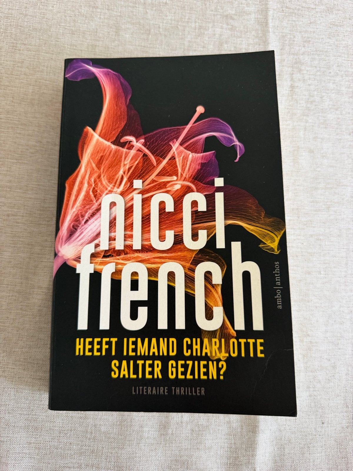 Nicci French - Heeft iemand Charlotte Salter gezien?, Ophalen, Gelezen