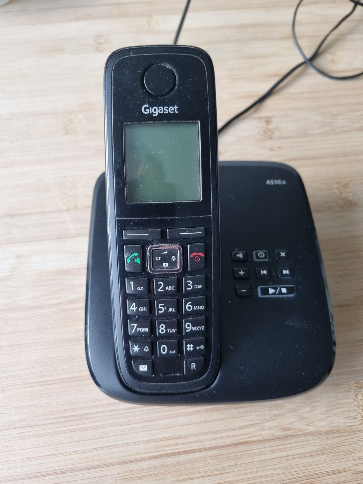 Gigaset A510A draadloze telefoon met antwoordapparaat, Ophalen of Verzenden, Gebruikt, 2 handsets