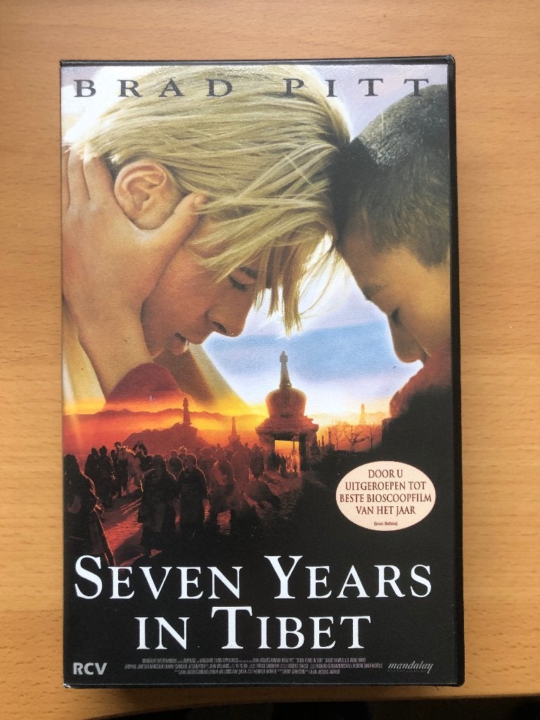 Seven Years in Tibet (1997) videoband., Drama, Ophalen of Verzenden, Zo goed als nieuw, Vanaf 12 jaar