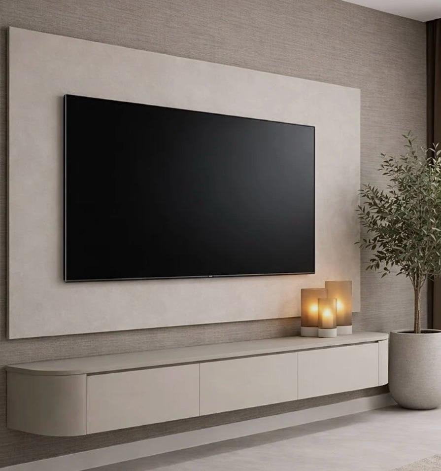 Zwevend Tv meubel, Ophalen of Verzenden, Nieuw, Inbouwhaard, Elektrische haard
