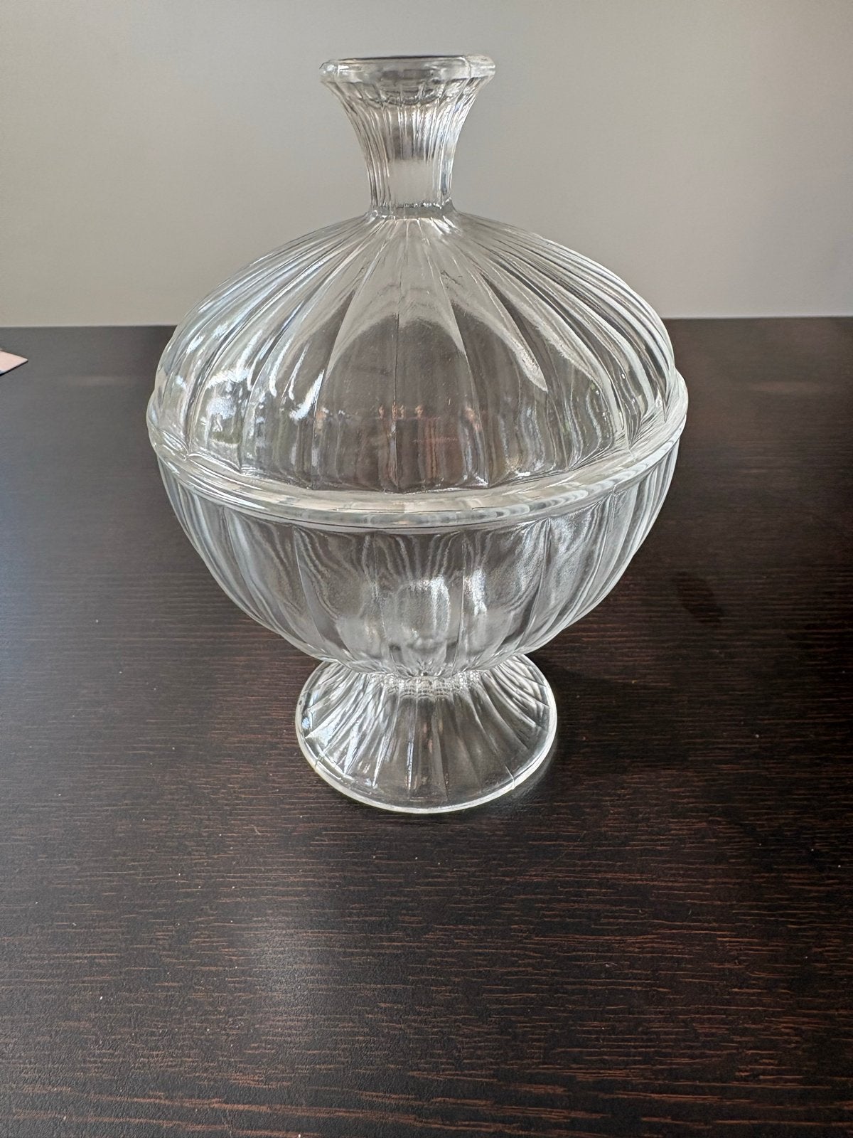 Glazen Bonbonnière met Deksel - Elegant en Tijdloos, Ophalen of Verzenden